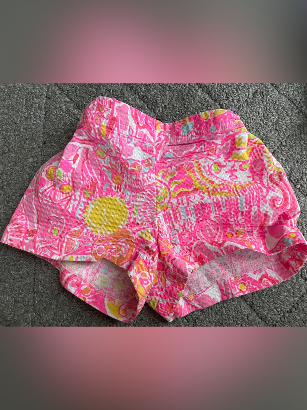 Lilly Pulitzer Pink Patterned Casual Shorts